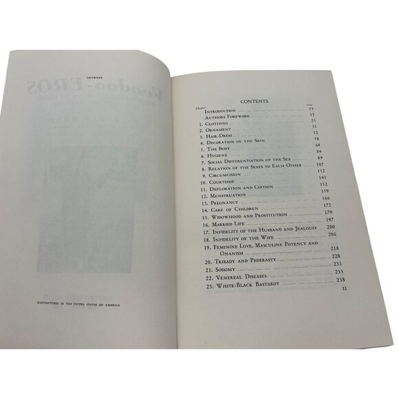 Voodoo-EROS Ethnological Studies in the Sex Life of African Aborigines 1964 Bryk - Picture 6 of 9